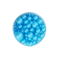 100g Shiny Blue Pearls Iconic Sprinkles