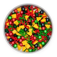 90g Christmas Glam Sprinkles Mix - Iconic Sprinkles: Single
