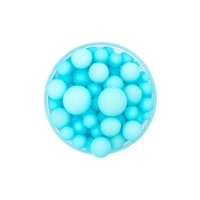 100g Matte Light Blue Pearls Iconic Sprinkles