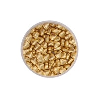 30g Metallic Gold Hearts Iconic Sprinkles