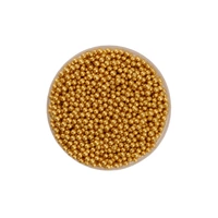 30g 2mm Metallic Gold Pearls Iconic Sprinkles