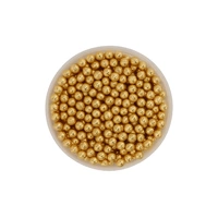 30g 4mm Metallic Gold Pearls Iconic Sprinkles