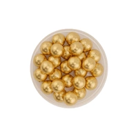 30g 8mm Metallic Gold Pearls Iconic Sprinkles