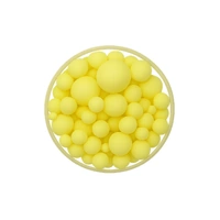 100g Matte Light Yellow Pearls Iconic Sprinkles