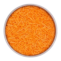 75g Pearl Orange Jimmies - Iconic Sprinkles: Single