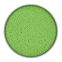 100g Pearl Green Nonpareils - Iconic Sprinkles