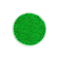 100g Shiny Forest Green Nonpareils Iconic Sprinkles