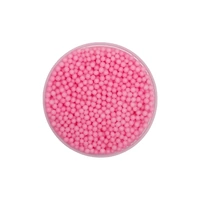 100g Shiny Pink Nonpareils Iconic Sprinkles