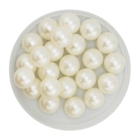 100g 10mm Pearl White Cachous - Iconic Sprinkles: Single