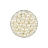 30g 8mm PEARL WHITE CACHOUS Iconic Sprinkles