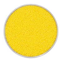 100g Pearl Yellow Nonpareils - Iconic Sprinkles