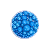 30g Shiny Royal Blue Pearls Iconic Sprinkles