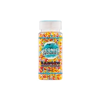 100g Rainbow Nonpareils Iconic Sprinkles