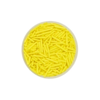 100g Shiny Yellow Jimmies Iconic Sprinkles
