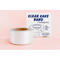 Klear Kake Band (500Ft X 3 Inch) - Kopykake Cheese Cake Clear Wrap