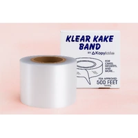 Klear Kake Band (500Ft X 4 Inch) - Kopykake Cheese Cake Clear Wrap