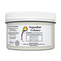 ** WHITE EXTRA 400grams - SUGARFLAIR MAXIMUM CONCENTRATED FOOD COLOUR