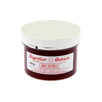 ** RED EXTRA 400grams - SUGARFLAIR MAXIMUM CONCENTRATED FOOD COLOUR