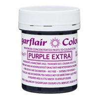 ** Purple Extra-Sugarflair Max.Concentrated Food/Icing Color-42Gm