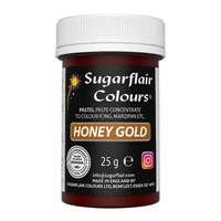 ** Honey Gold Pastel Paste 25G - Food Colour Sugarflair 