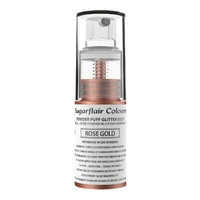 DISC Rose Gold - Powder Puff Glitter Dust - Sugarflair Pump Spray - 10g