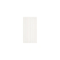 White 6 Inch Paper Lollipop Sticks 5.5mm Thick - 50Pk