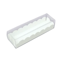 Macaron Box - Holds 6 Pieces - Clear