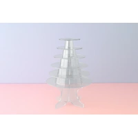 6 Tier Macaron Stand - With Acrylic Base
