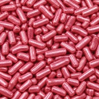 Metallic Pink Jimmies - Cake Toppings - 1kg