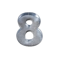 Number Eight - 8 - Cake Tin / Pan 10 Inch - Birthday Number Baking Tins