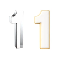 Number 1 Cutter 10cm - Stainless Steel Iconic Cake Art