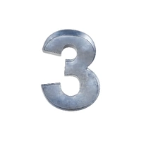 Number Three - 3 - Cake Tin / Pan 14 Inch - Birthday Number Baking Tins