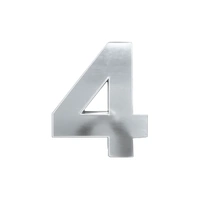 Number Four - 4 - Cake Tin / Pan 14 Inch - Birthday Number Baking Tins