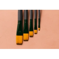 Premium Paint Brush Set 006 5 Taklon Brushes