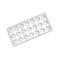 21 Cavity - Small Muffin Polycarbonate Mold - Mould - 1002
