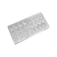 24 Cavity -Assorted Seashells Polycarbonate Mold - Mould - 1199