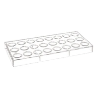24 Cavity - Small Hemisphere Polycarbonate Mold - Mould - 1217