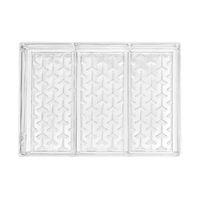 3 Cavity - Tri-Bars Polycarbonate Mold - Mould - 2391