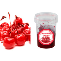 MARASCHINO CHERRIES WITH STEMS - 14pc