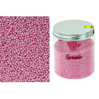 Pink Nonpareils Sprinkles - 500g