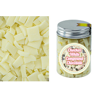 100g Chockex White Compound Chocolate MB Bakels