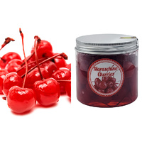 MARASCHINO CHERRIES WITH STEMS - 45pc