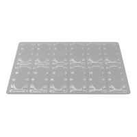 Rectangle Plaque Chocolate Candy Mould - Pp004 **