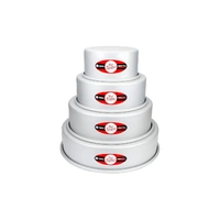 ROUND 3 Inch Deep Cake Tin SET OF 4 FAT DADDIOS