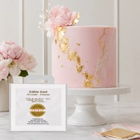 Premium Edible Gold Leaf - Loose - 5Pcs - Made In Germany
