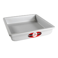 10 Inch x 10 Inch Square 2 Inch Deep Cake Pan Solid Bottom Fat Daddios