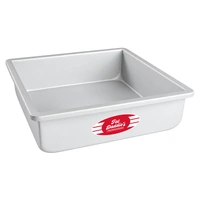 10 Inch x 10 Inch Square 3 Inch Deep Cake Pan Solid Bottom Fat Daddios