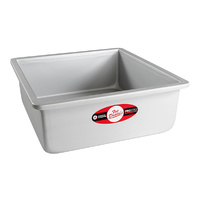 10 Inch x 10 Inch Square 4 Inch Deep Cake Pan Solid Bottom Fat Daddios