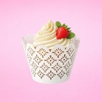White Lattice Cake Wraps - Cake Decorating Tools - 12 Pack