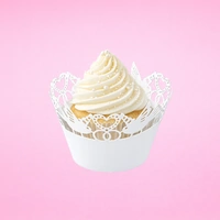 White Dove Cake Wraps - 12 Pack
